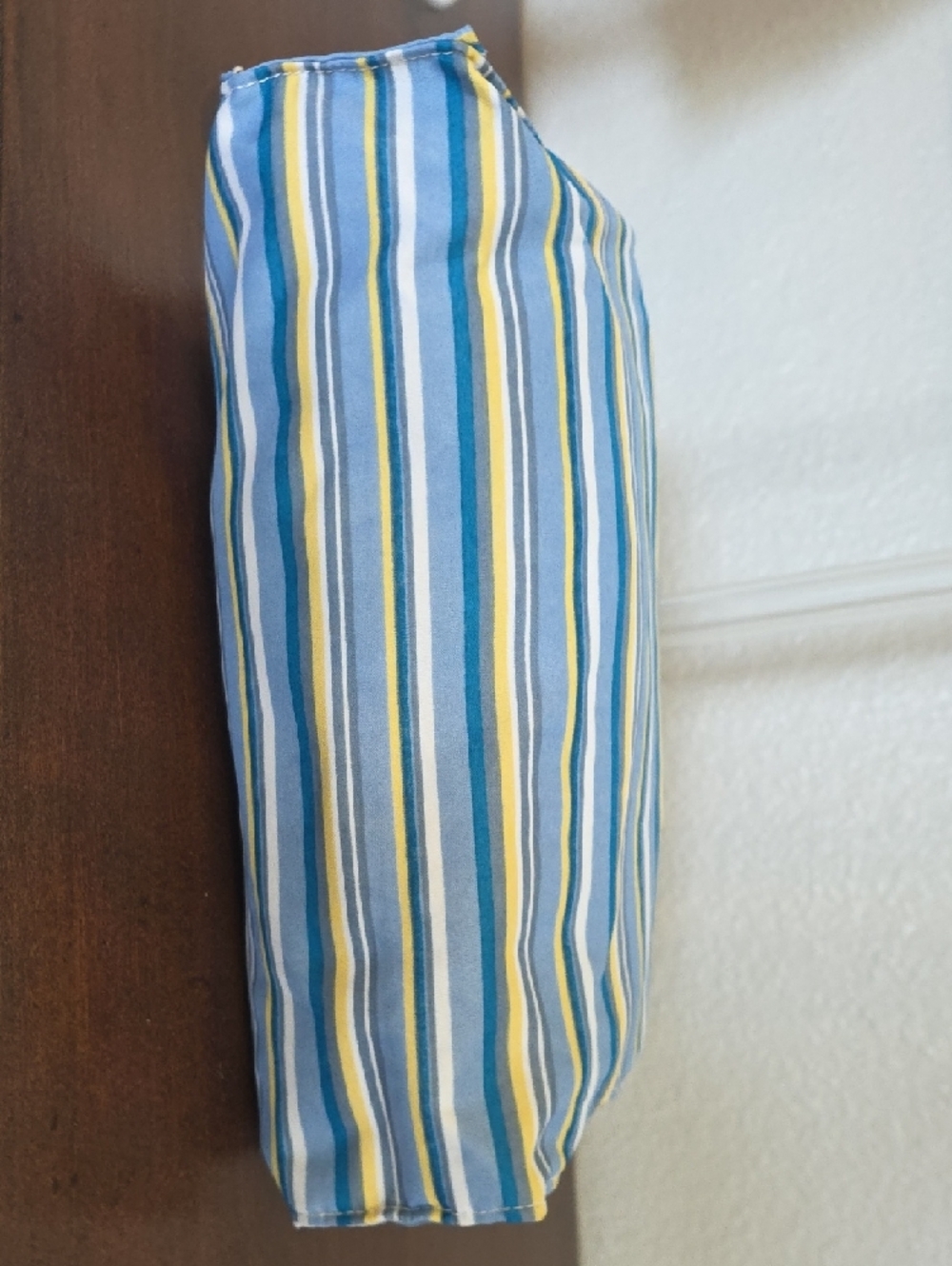 Kate Spade Striped Blue and Yellow Canvas Tote Small (P23) - Picture 9 of 9